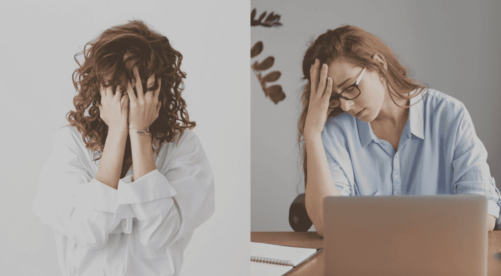 Angst vs. stress